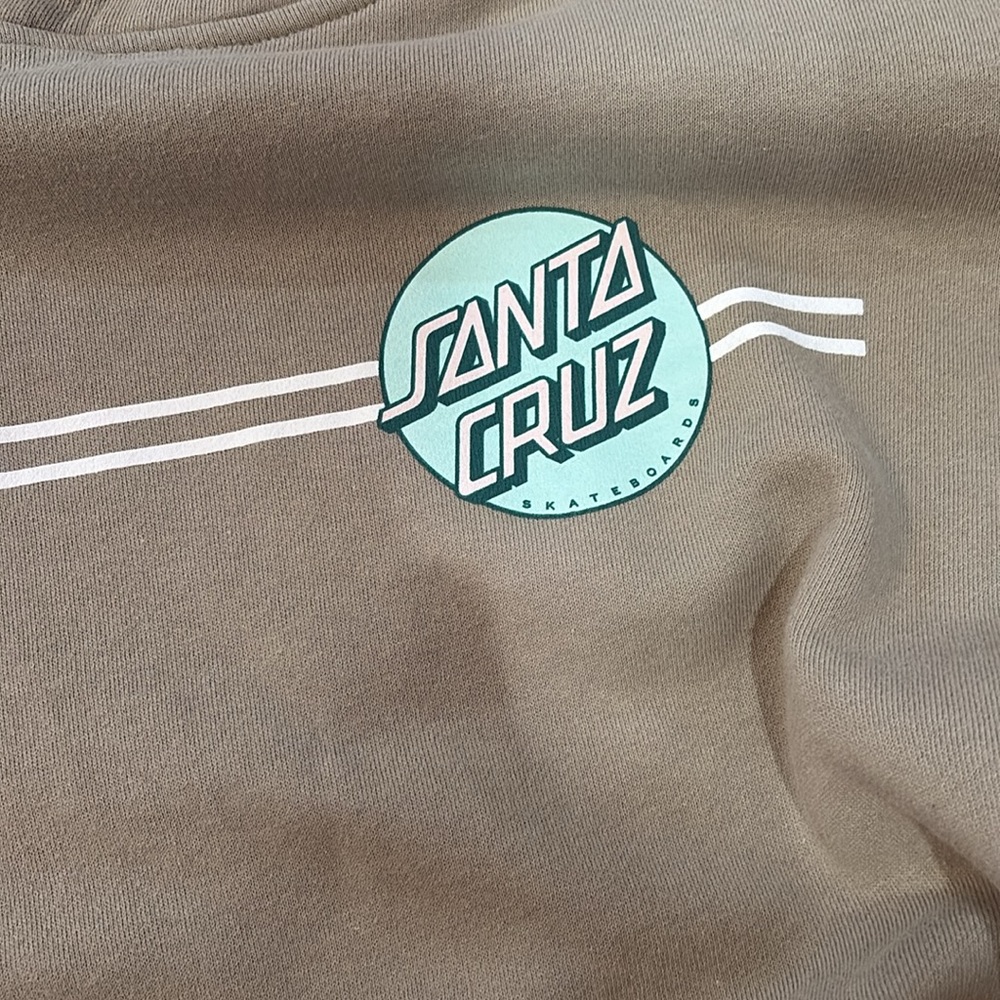 Santa Cruz Tan Hoodie - Picture 2 of 6